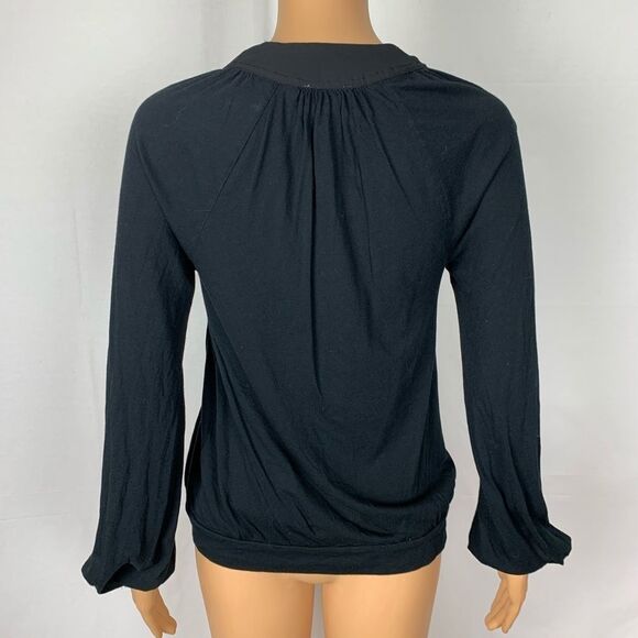 Meadow Rue Anthropologie Neck Tie Blouse Top XS - Picture 7 of 7